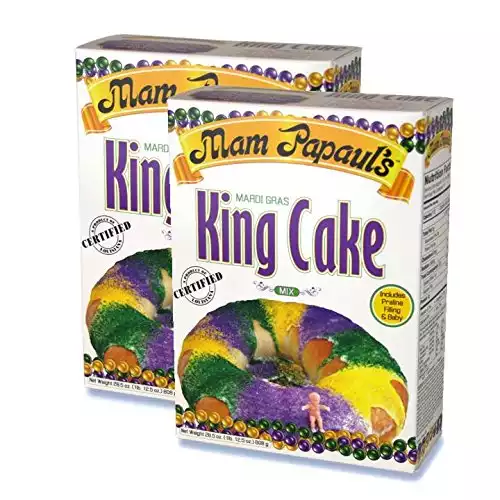 Mardi Gras King Cake Mix - 2 Pack