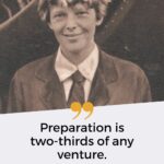 Preparation is two thirds of any venture.