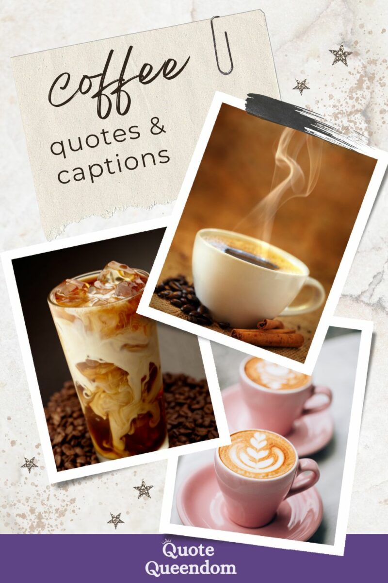 Coffee quotes and captions- screenshot.